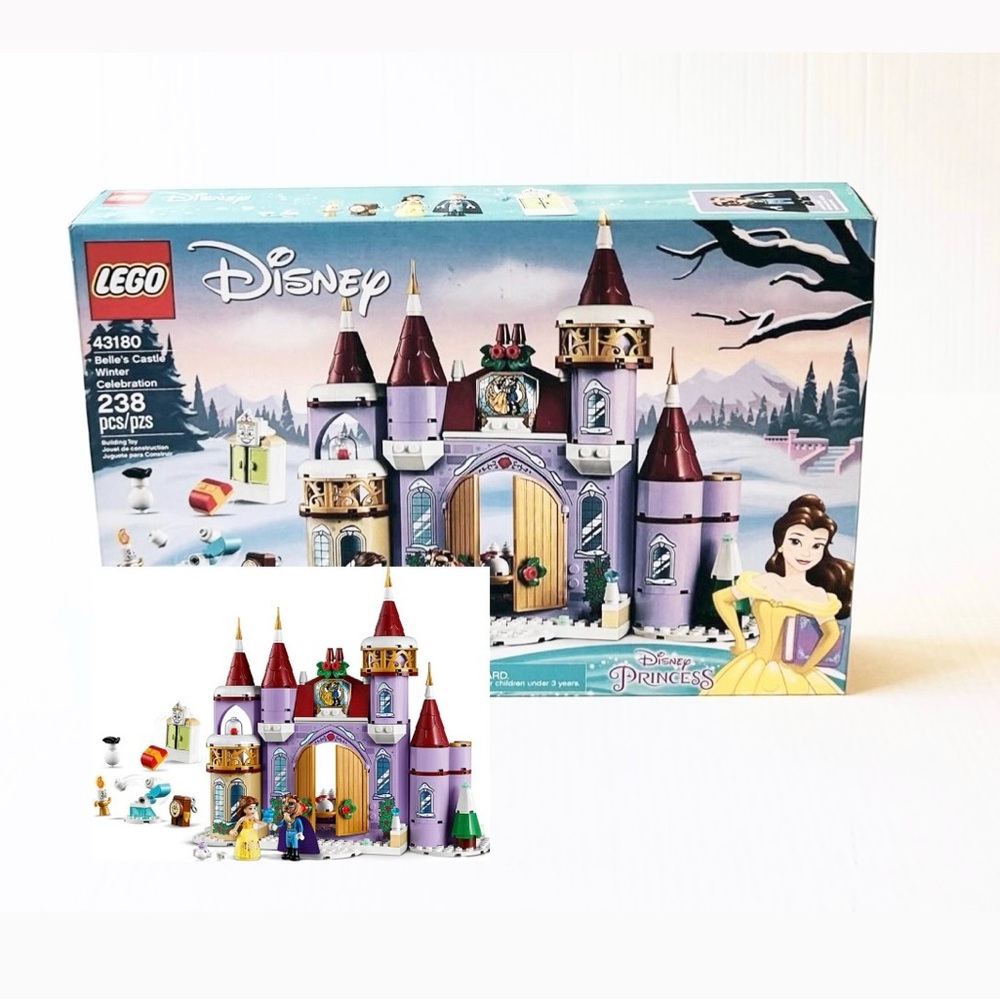 LEGO Disney Princess Belle’s Castle Winter Celebration 43180 (Retired)